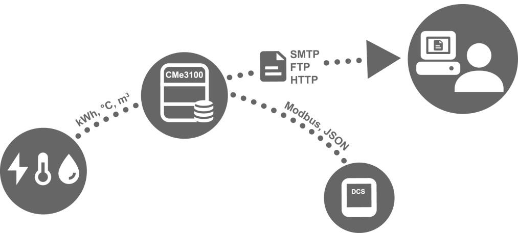 CMe3100_Metering and local integration with DCS